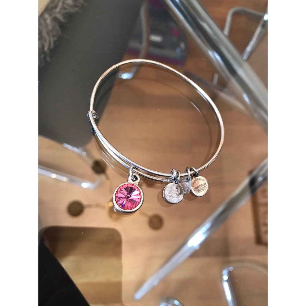 Alex and Ani October birthstone Bangle